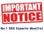 seo important notice
